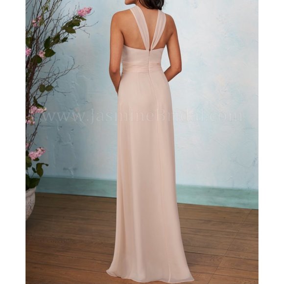 Jasmine - B2 B203004 Bridesmaid Dress Powder Blue - Picture 8 of 8